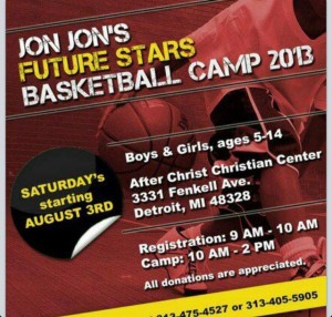 Jon-Jon's Future Stars Basketball Camp